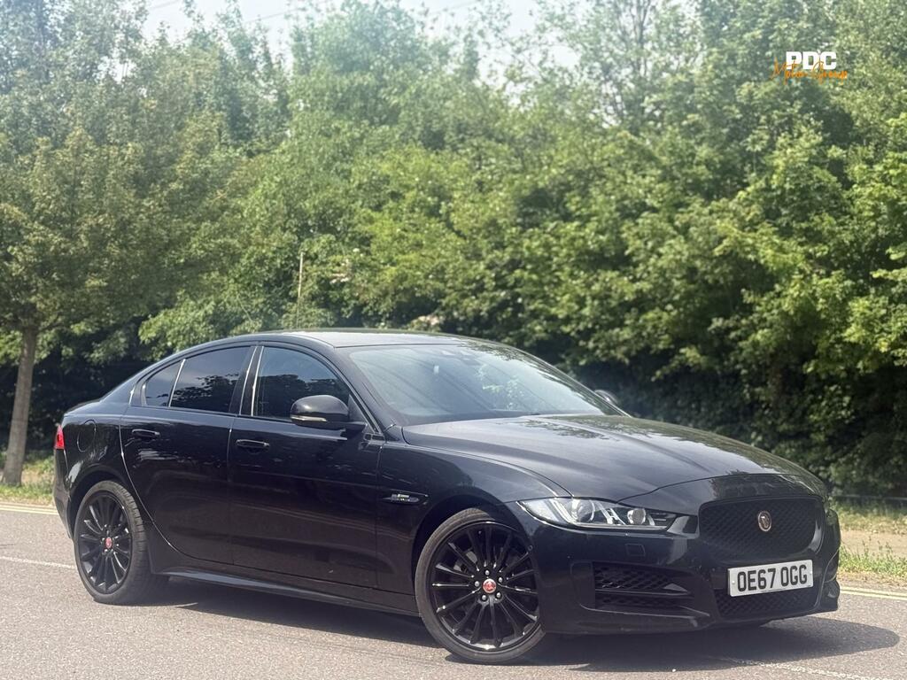 Jaguar XE 2.0D R-sport Awd Euro 6 Ss OE67OGG Black #2