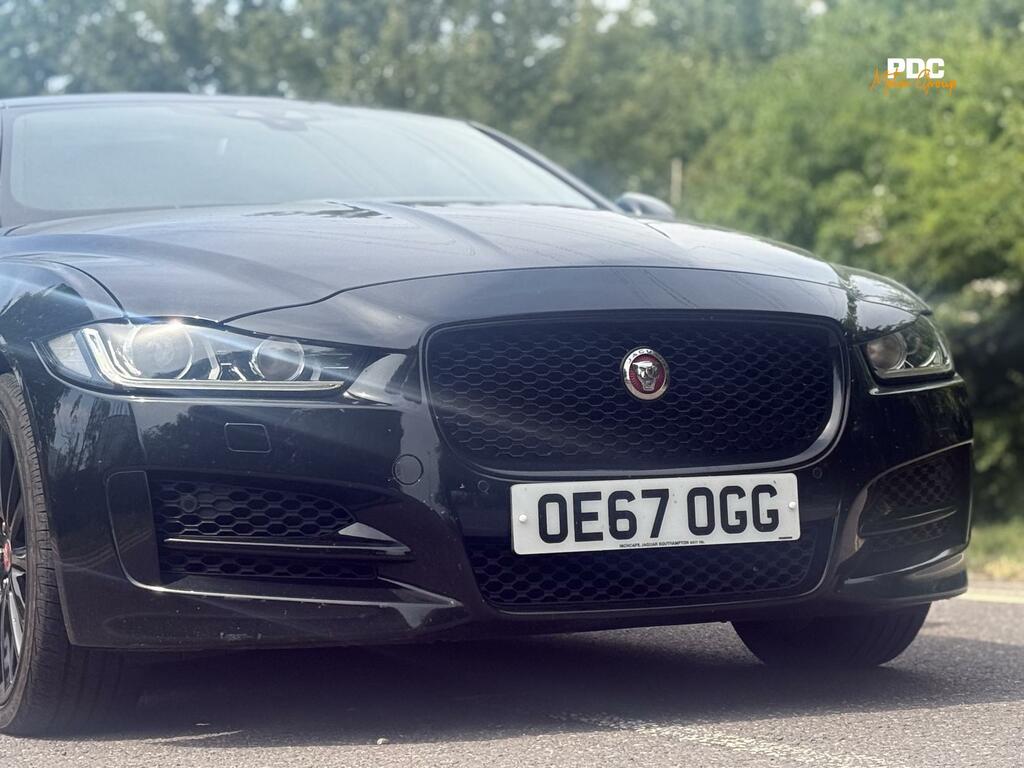 Jaguar XE 2.0D R-sport Awd Euro 6 Ss OE67OGG Black #5
