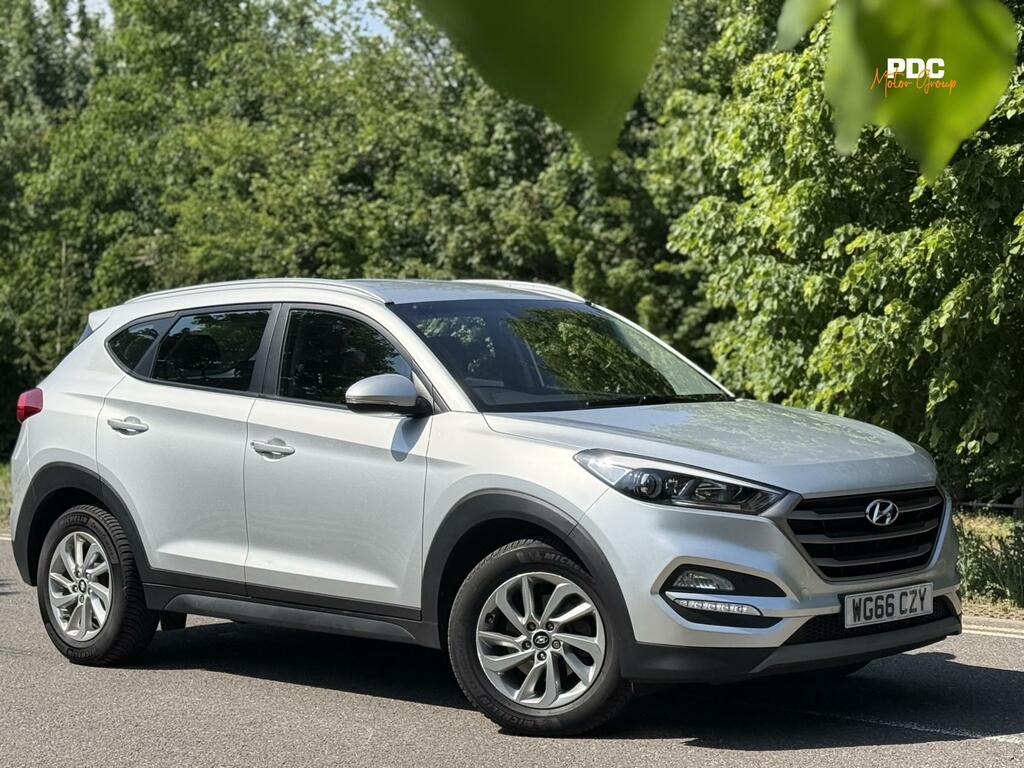 Hyundai Tucson 1.7 Crdi Blue Drive Se Nav Dct Euro 6 Ss Silver #3