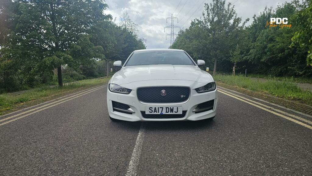 Jaguar XE 2.0D R-sport Euro 6 Ss SA17DWJ White #3