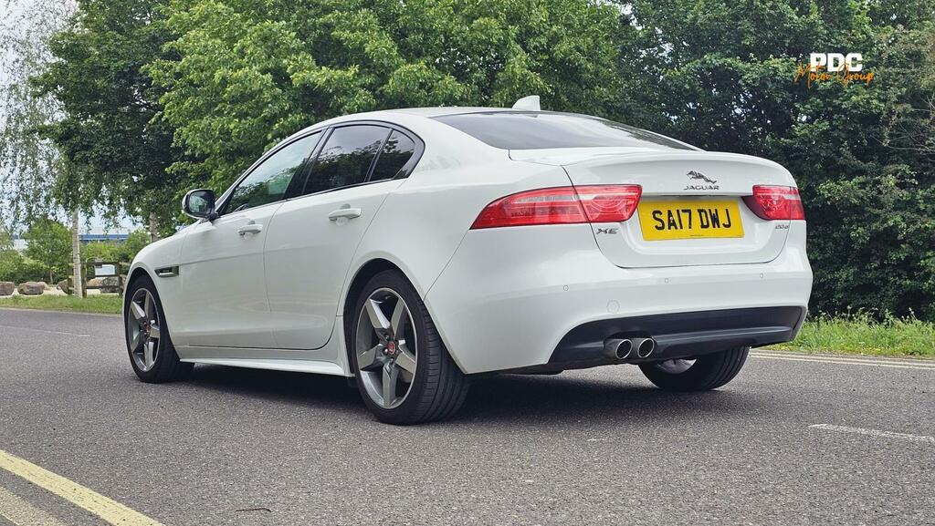 Jaguar XE 2.0D R-sport Euro 6 Ss SA17DWJ White #5