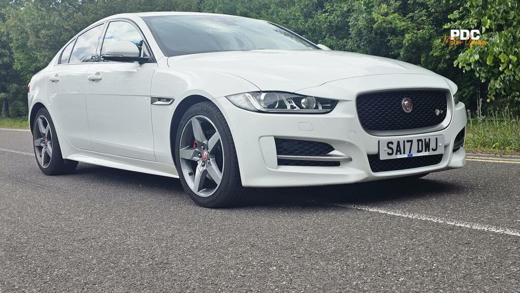 Jaguar XE 2.0D R-sport Euro 6 Ss SA17DWJ White #2