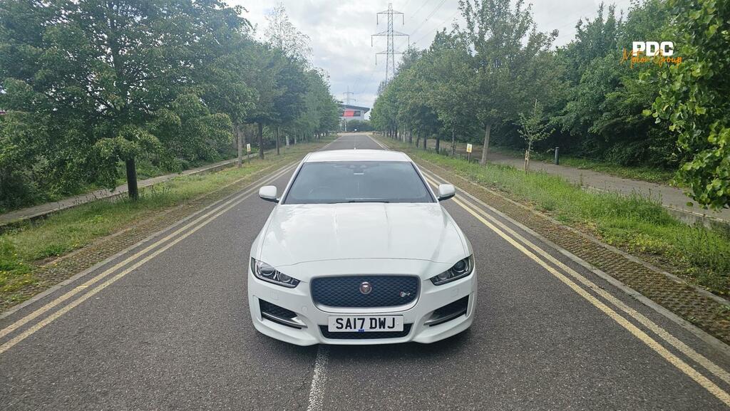 Jaguar XE 2.0D R-sport Euro 6 Ss SA17DWJ White #4