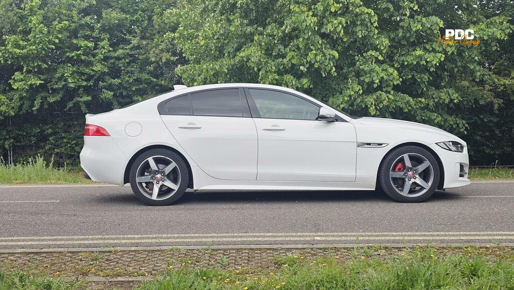 Jaguar XE 2.0D R-sport Euro 6 Ss SA17DWJ White #6