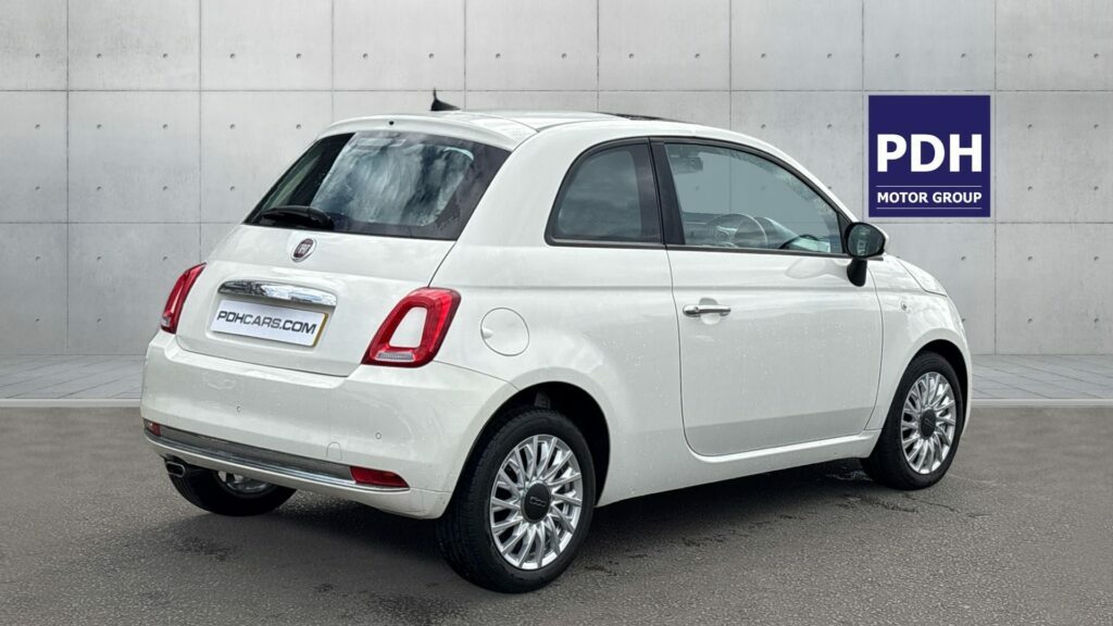 Fiat 500 1.0 Mild Hybrid Lounge White #3