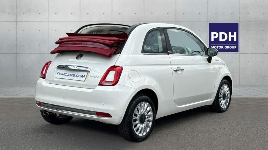 Fiat 500C 1.0 70Hp Mhev Dolcevita Convertible  White #3