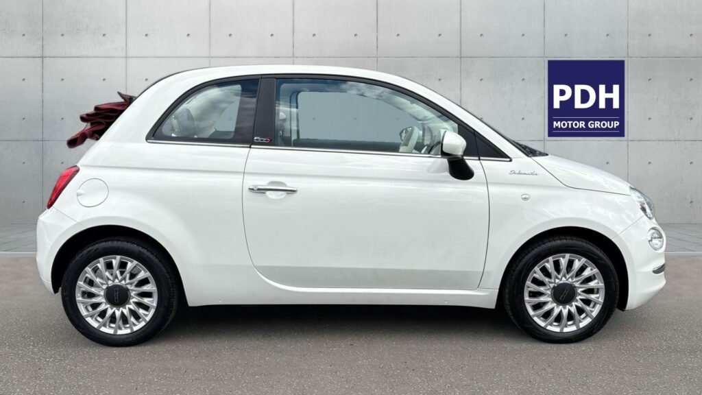 Fiat 500C 1.0 70Hp Mhev Dolcevita Convertible  White #2