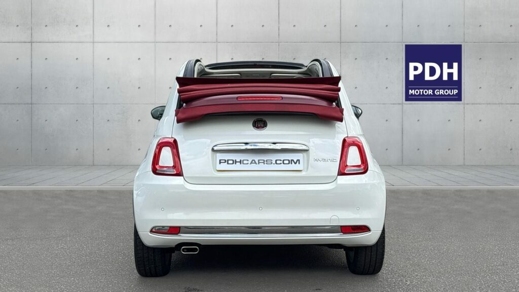 Fiat 500C 1.0 70Hp Mhev Dolcevita Convertible  White #4