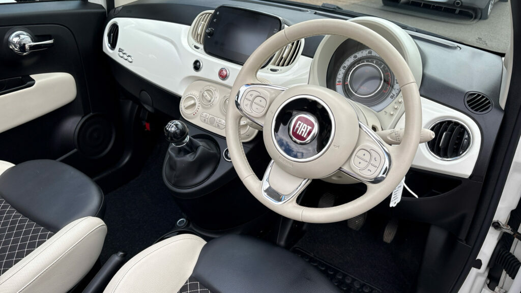 Fiat 500C 1.0 70Hp Mhev Dolcevita Convertible  White #6