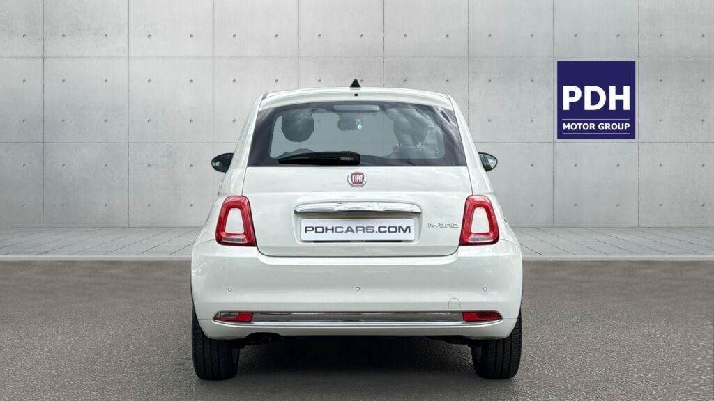 Fiat 500 1.0 Mild Hybrid Red White #4