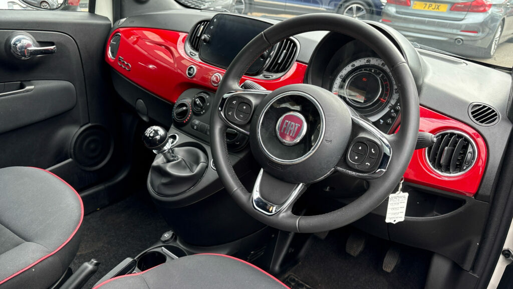 Fiat 500 1.0 Mild Hybrid Red White #6