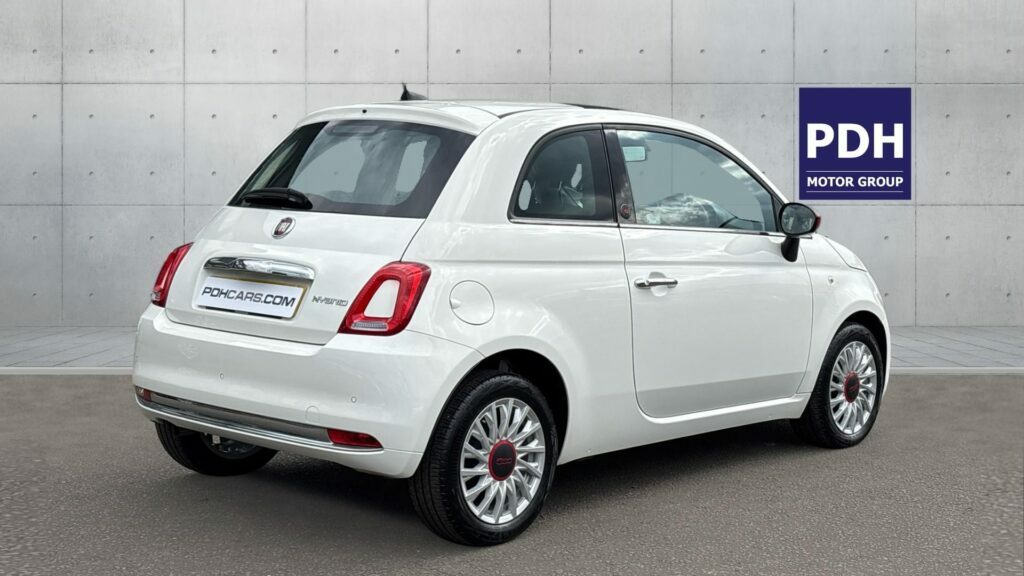 Fiat 500 1.0 Mild Hybrid Red White #3