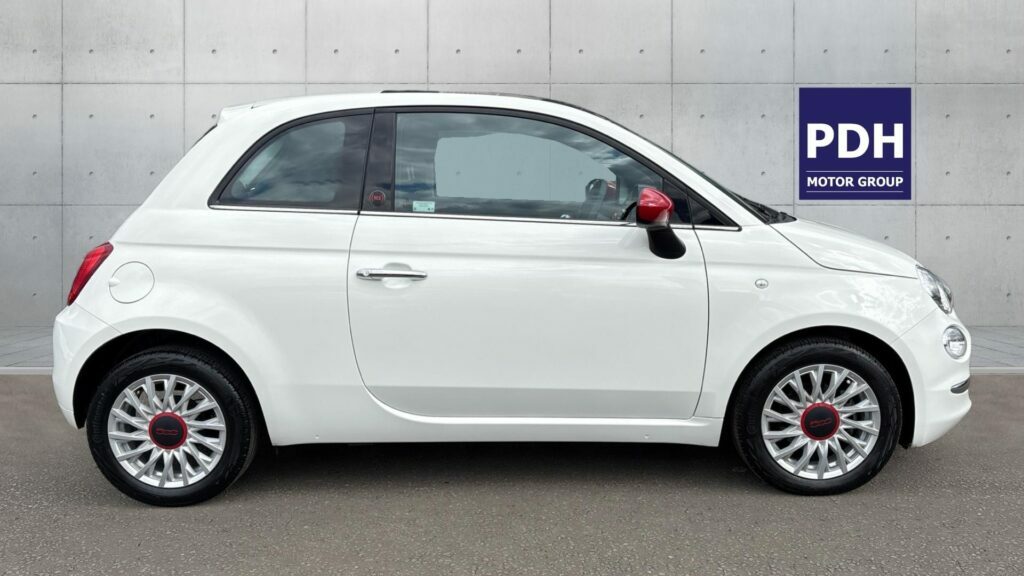 Fiat 500 1.0 Mild Hybrid Red White #2