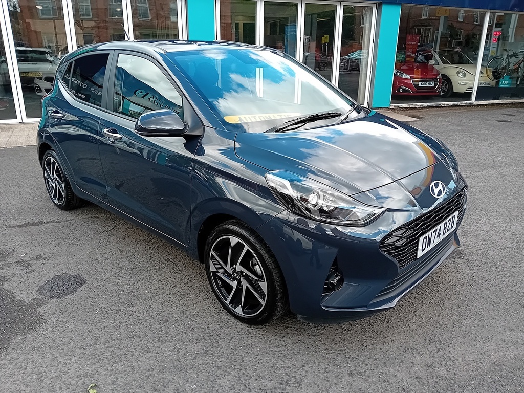 Hyundai I10 1.2 Premium Hatchback Euro 6 Ss OW74BZB Grey #2