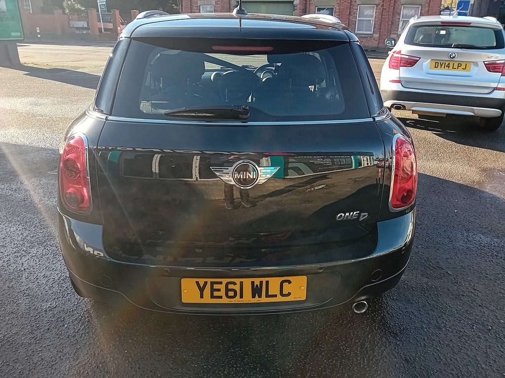Mini Countryman 1.6 One D Suv Euro 5 Ss 90 P YE61WLC Black #6