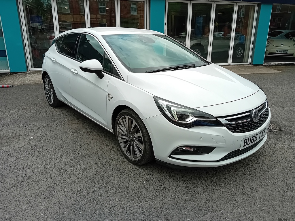 Vauxhall Astra 1.4I Turbo Elite Nav Hatchback E BU65TXY White #3