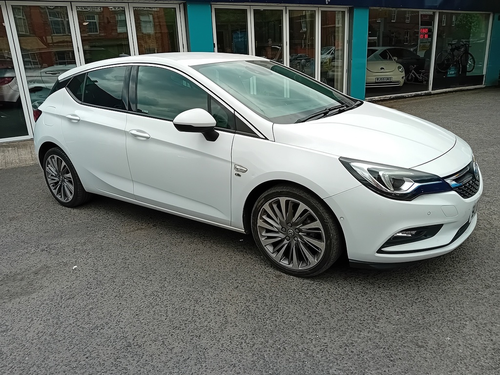 Vauxhall Astra 1.4I Turbo Elite Nav Hatchback E BU65TXY White #4