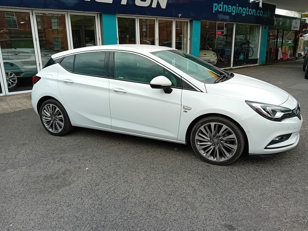 Vauxhall Astra 1.4I Turbo Elite Nav Hatchback E BU65TXY White #5
