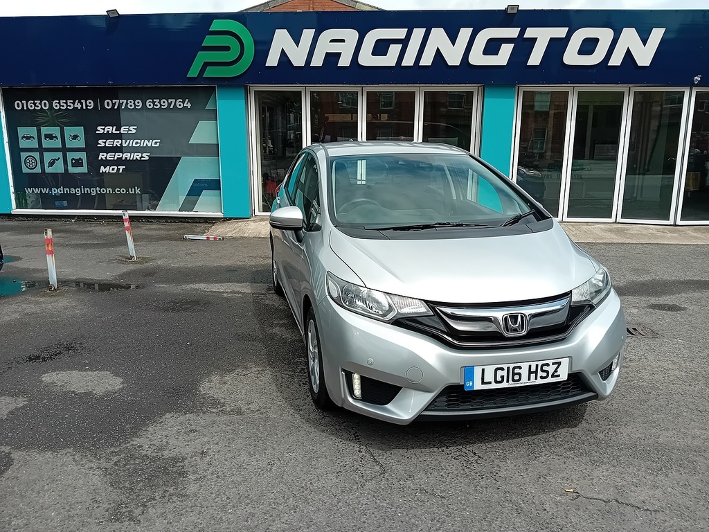Honda Jazz 1.3 I-vtec Se Hatchback Euro 6 LG16HSZ Silver #2