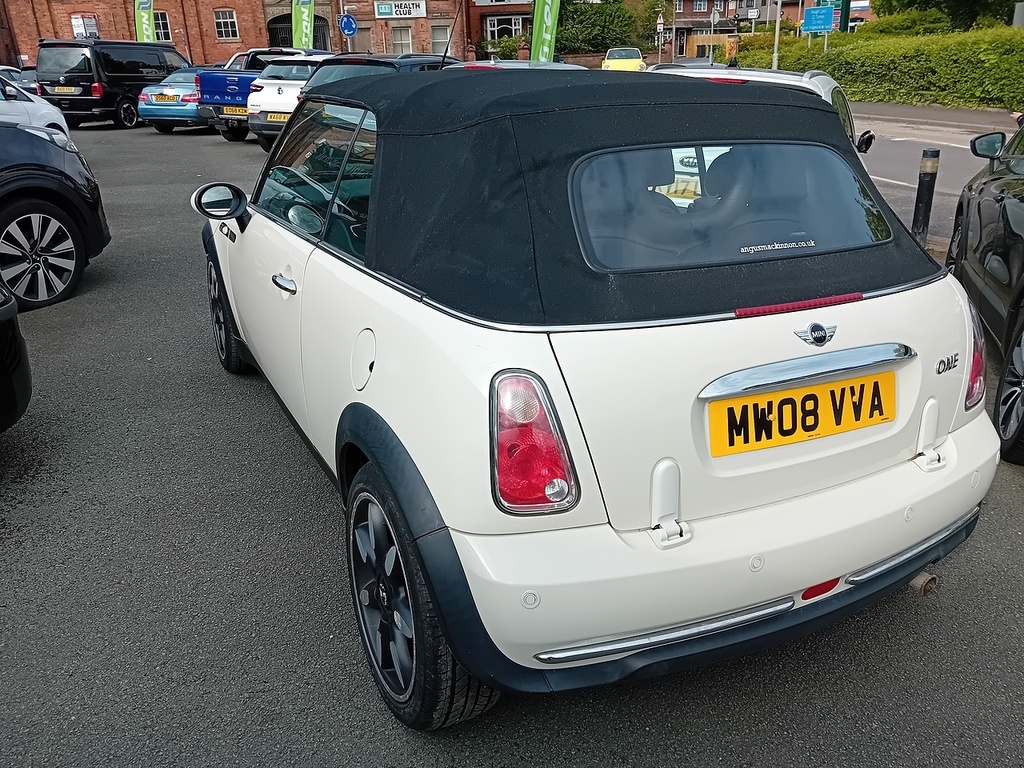 Mini Convertible 1.6 One Sidewalk Convertible Eur White #3
