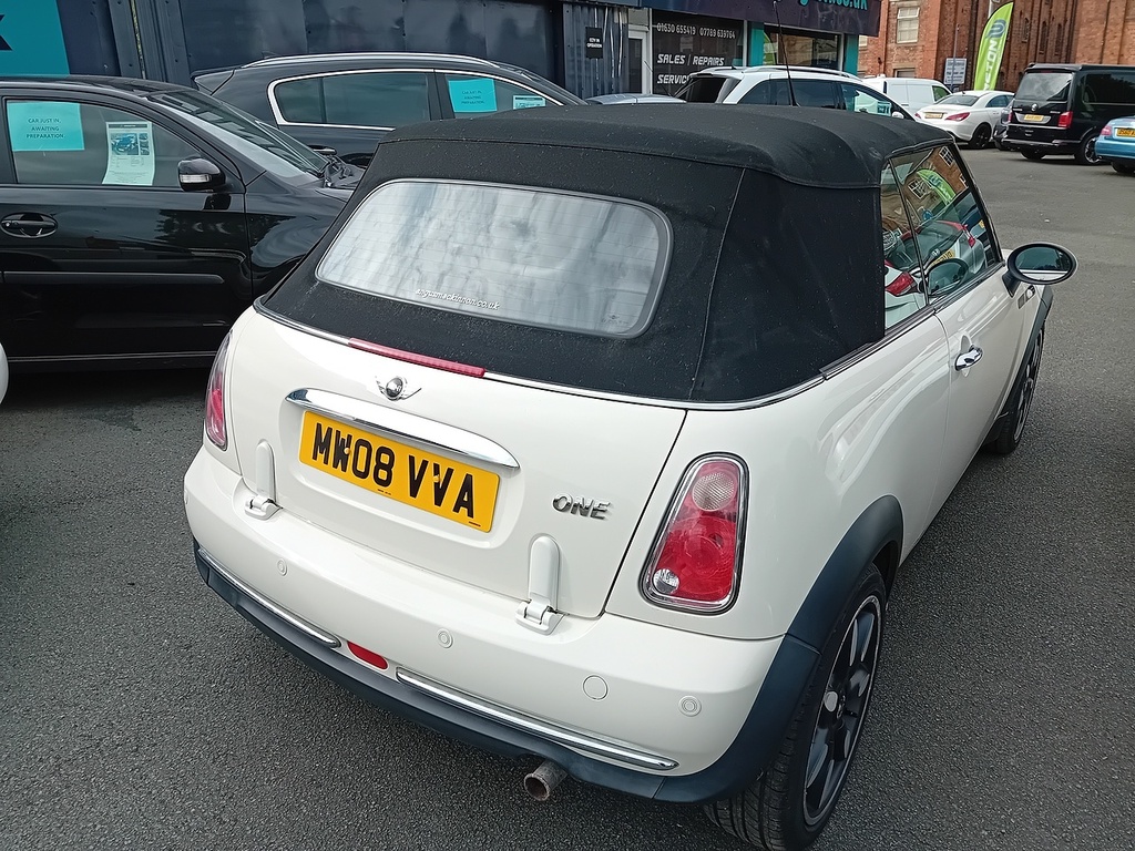 Mini Convertible 1.6 One Sidewalk Convertible Eur White #2