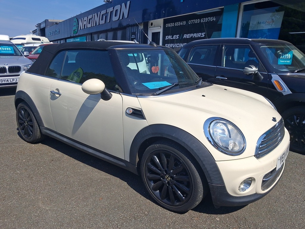 Mini Convertible 1.6 Cooper Convertible Euro 5 S YE11ATO White #2
