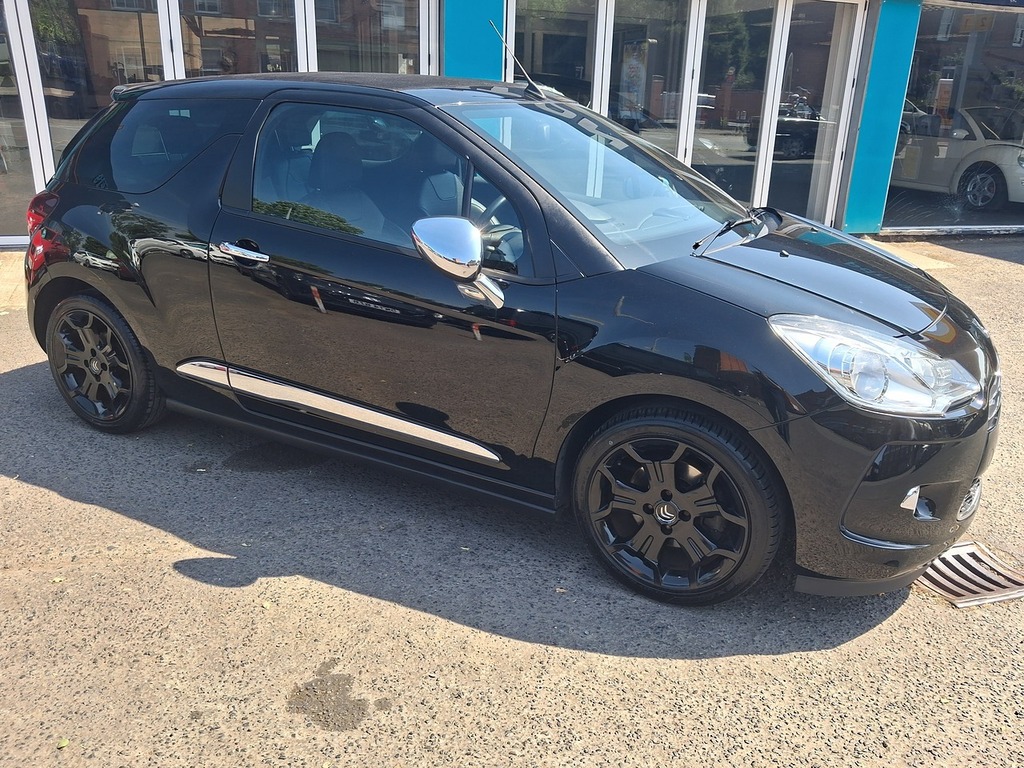 Citroen Ds3 Cabrio 1.6 Thp Dsport Plus Convertible Black #2