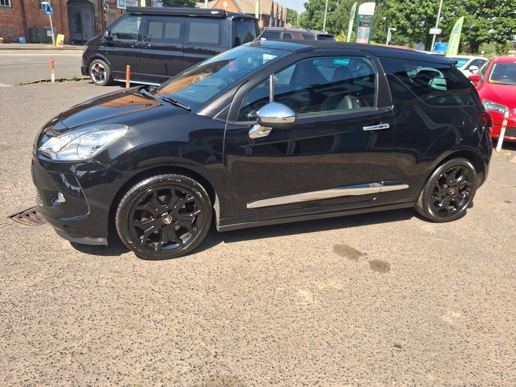 Citroen Ds3 Cabrio 1.6 Thp Dsport Plus Convertible Black #6