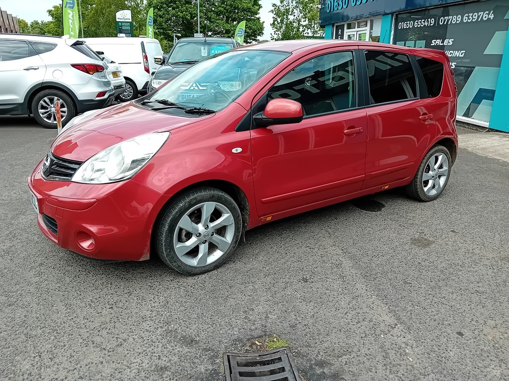 Nissan Note 1.5 Dci Tekna Hatchback Euro 4 MX59UCL Red #5