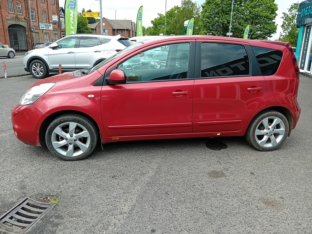 Nissan Note 1.5 Dci Tekna Hatchback Euro 4 MX59UCL Red #6