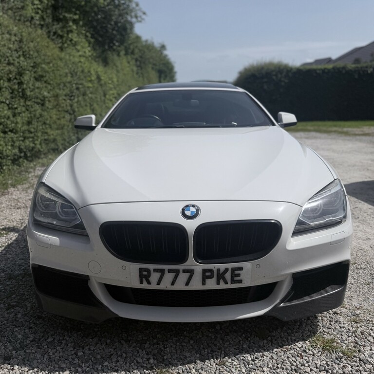 BMW 6 Series Gran Coupe 3.0 640D M Sport Gran Coupe White #3