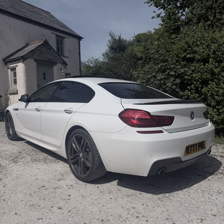 BMW 6 Series Gran Coupe 3.0 640D M Sport Gran Coupe White #2