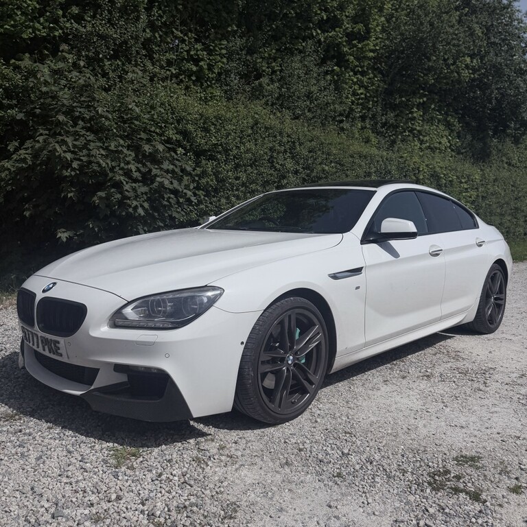 BMW 6 Series Gran Coupe 3.0 640D M Sport Gran Coupe White