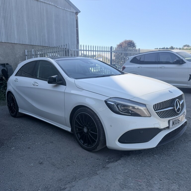 Mercedes-Benz A Class A200d Amg Line Premium White
