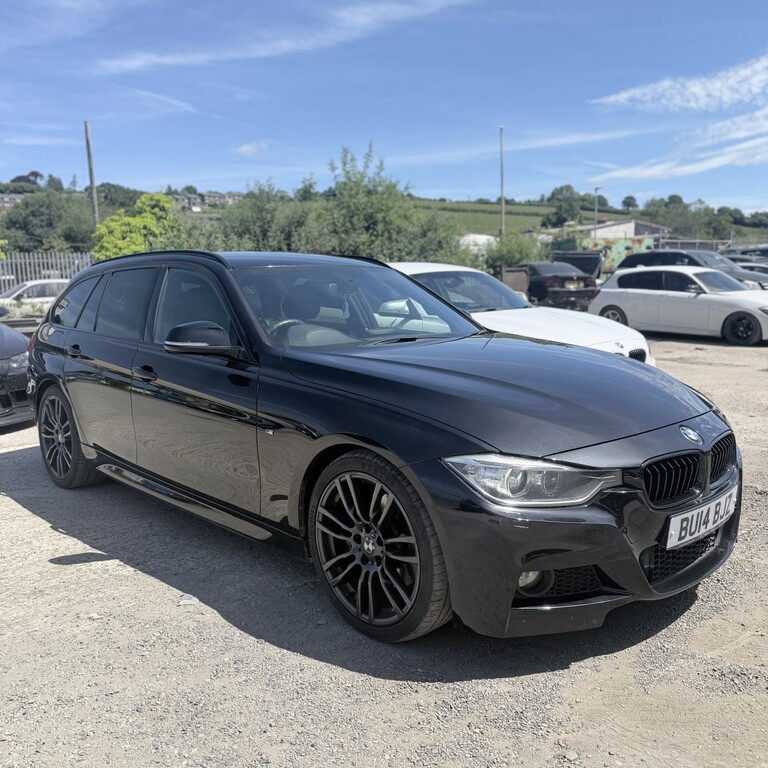 BMW 3 Series 2.0 320D M Sport Touring Black