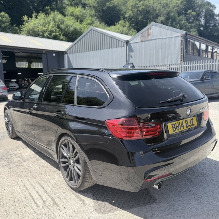 BMW 3 Series 2.0 320D M Sport Touring BU14BJZ Black #3