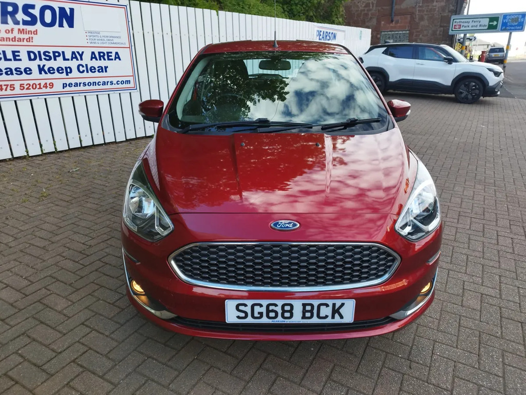 Ford KA 1.2 Plus Zetec Red