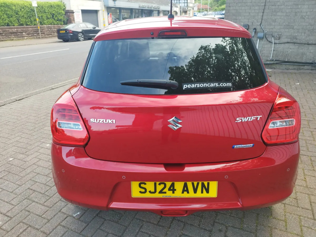 Suzuki Swift 1.2 D Jet Sz5 Cvt SJ24AVN Red #5