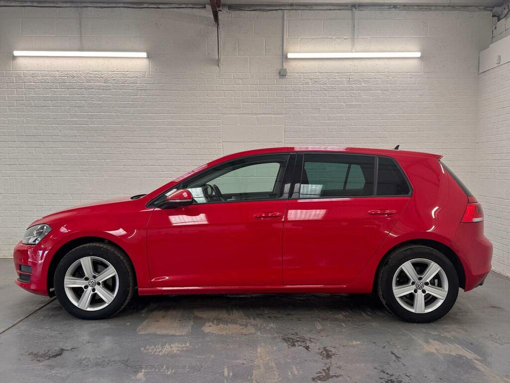 Volkswagen Golf 1.6 Tdi Bluemotion Tech Match Edition Dsg Euro 6 MJ66CVW Red #4