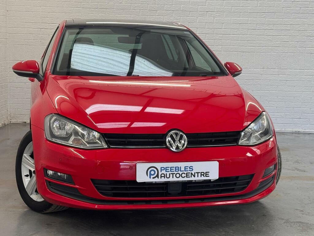 Volkswagen Golf 1.6 Tdi Bluemotion Tech Match Edition Dsg Euro 6 Red