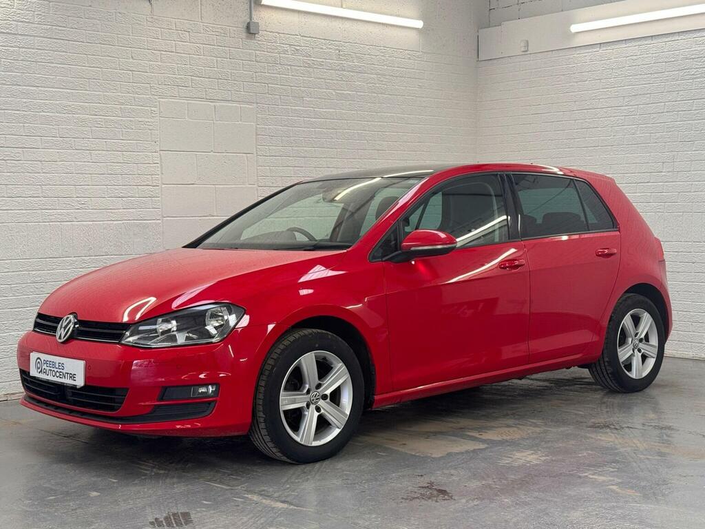 Volkswagen Golf 1.6 Tdi Bluemotion Tech Match Edition Dsg Euro 6 MJ66CVW Red #6