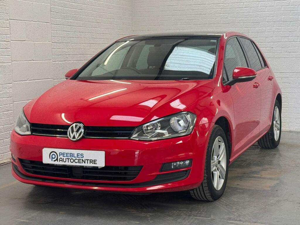 Volkswagen Golf 1.6 Tdi Bluemotion Tech Match Edition Dsg Euro 6 MJ66CVW Red #3