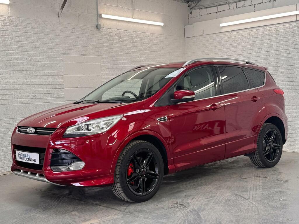 Ford Kuga 2.0 Tdci Titanium X Awd Euro 6 Ss CK15HFW Red #4