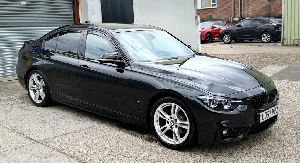 BMW 3 Series 330E M Sport LD67VPZ Black #5