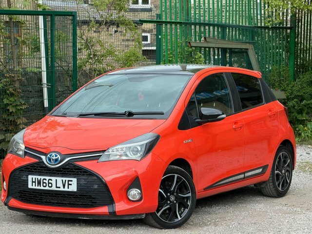Toyota Yaris Hatchback Orange