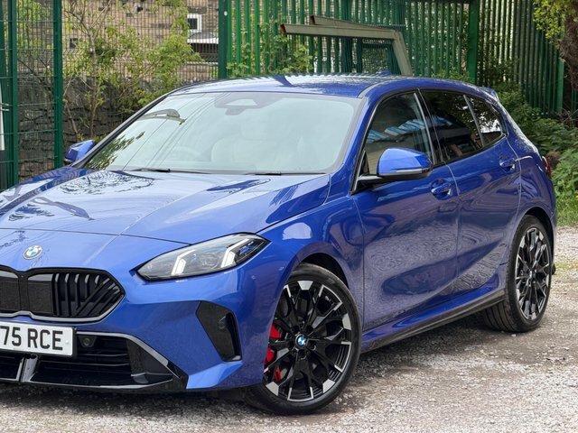 BMW 1 Series Hatchback YK75RCE Blue #5