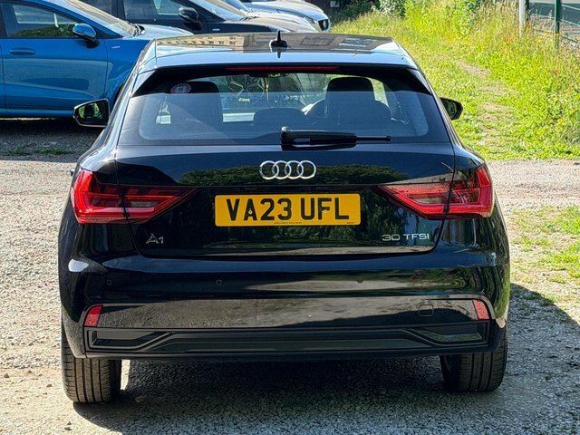 Audi A1 Hatchback VA23UFL Black #6
