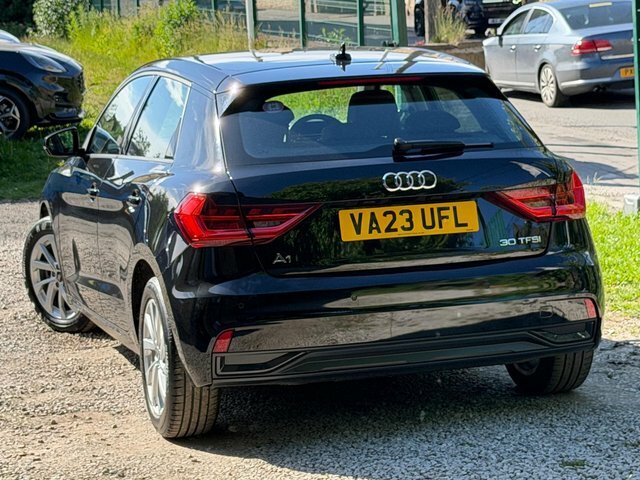 Audi A1 Hatchback VA23UFL Black #5