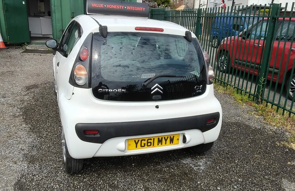 Citroen C1 Hatchback YG61MYW Black #3