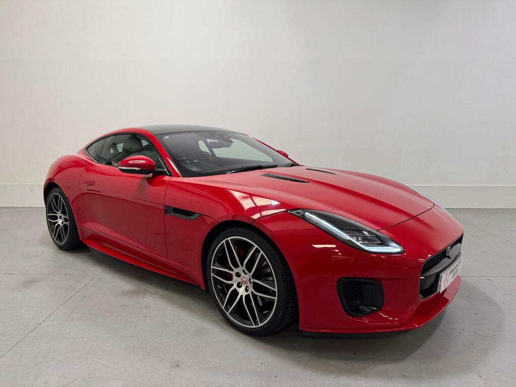 Jaguar F-Type Coupe 2.0I Chequered Flag Euro 6 Ss 2 Red